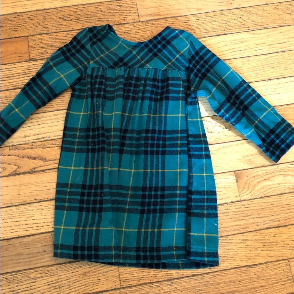 Green Plaid Dress